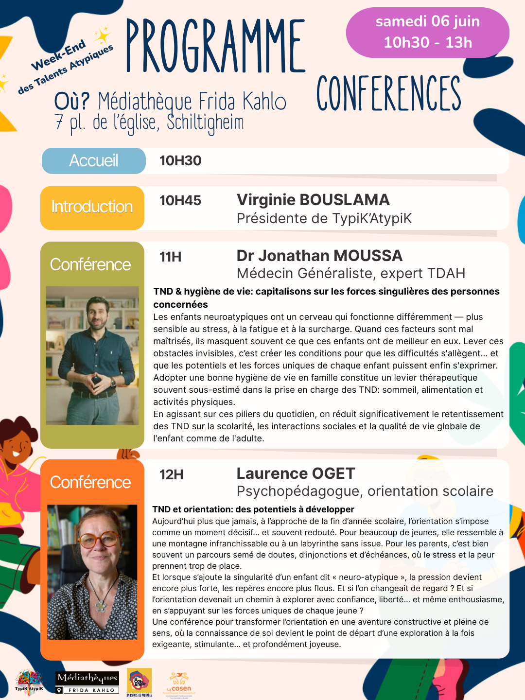 Programme des conférences